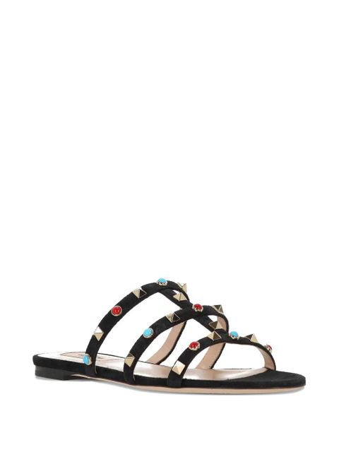 Valentino Garavani studded sandals - Black - zdjęcie produktu nr 2