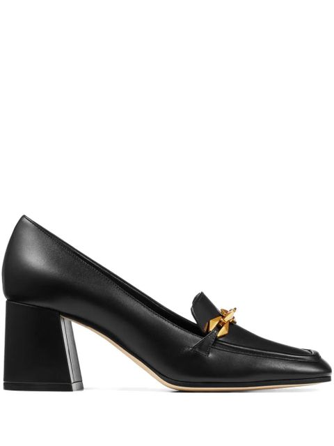 Jimmy Choo 65mm Diamond Tilda leather pumps - Black - zdjęcie produktu nr 1
