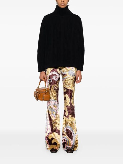 ETRO printed trousers - Red - zdjęcie produktu nr 2