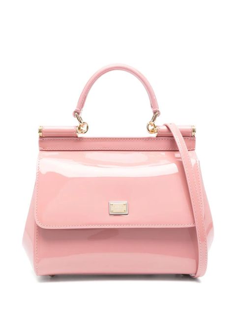 Dolce & Gabbana small Sicily tote bag - Pink - zdjęcie produktu nr 1