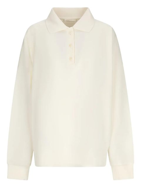 The Row long-sleeves polo-shirt - White - zdjęcie produktu nr 1