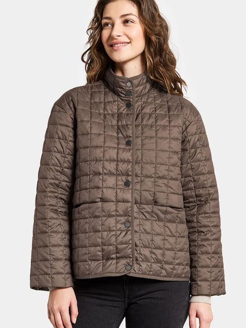 Didriksons kurtka ALBA kolor brązowy przejściowa 505874 - zdjęcie produktu nr 1