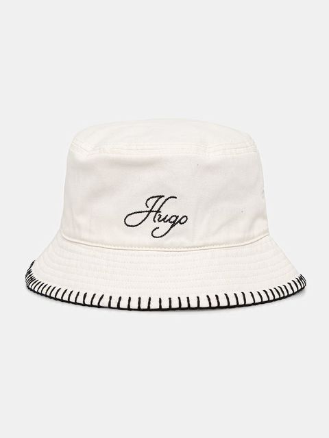 HUGO kapelusz damski bawełniany Bayla-SB - zdjęcie produktu nr 2