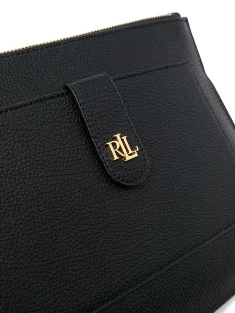 Lauren Ralph Lauren Jamey leather crossbody bag - Black