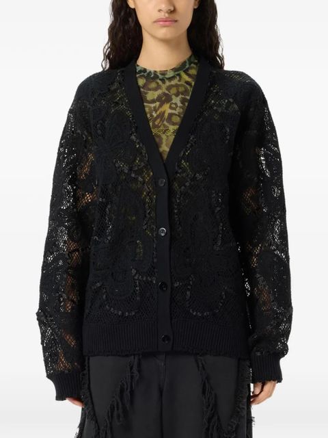 Blumarine V-neck cardigan - Black