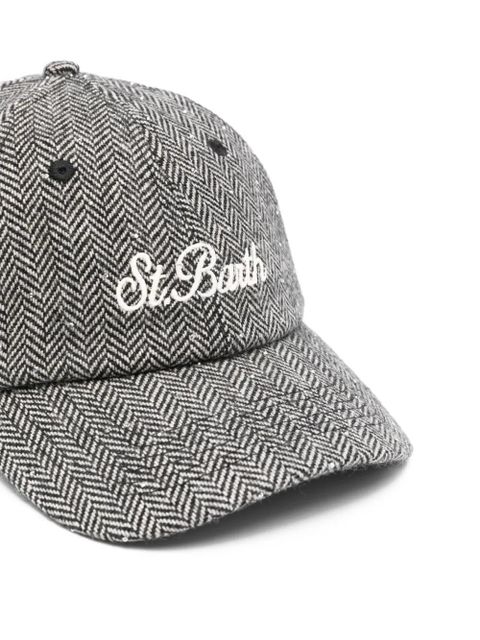 MC2 Saint Barth logo-embroidered baseball cap - Black