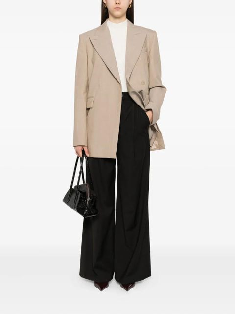 Sportmax pleated tailored trousers - Black