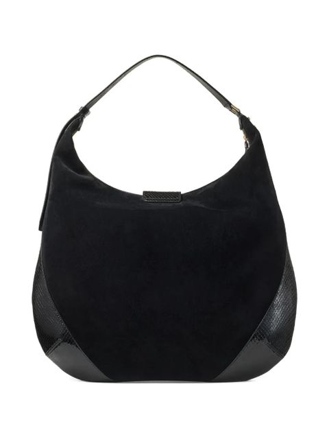 Jimmy Choo large Bar Hobo bag - Black