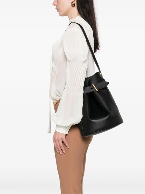 TOM FORD medium Tara bucket bag - Black - zdjęcie produktu nr 2