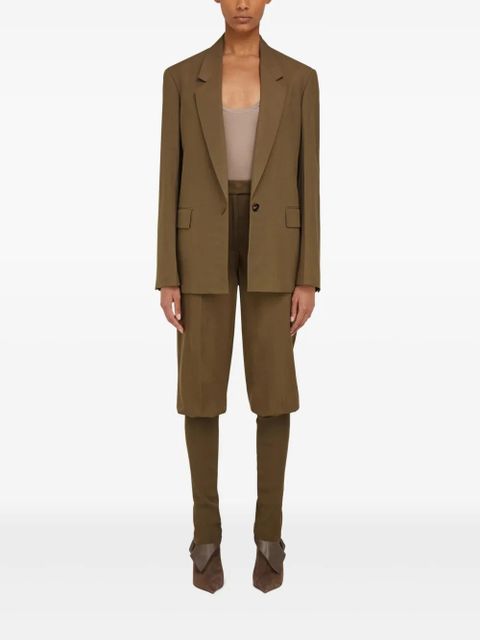 Ferragamo single-breasted blazer - Brown - zdjęcie produktu nr 2