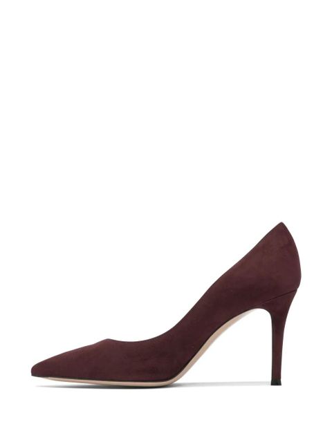 Gianvito Rossi pointed-toe stiletto pumps - Brown