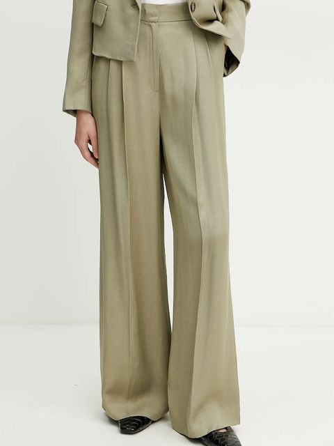 Marella spodnie z domieszką lnu Emme by Marella - zdjęcie produktu nr 2