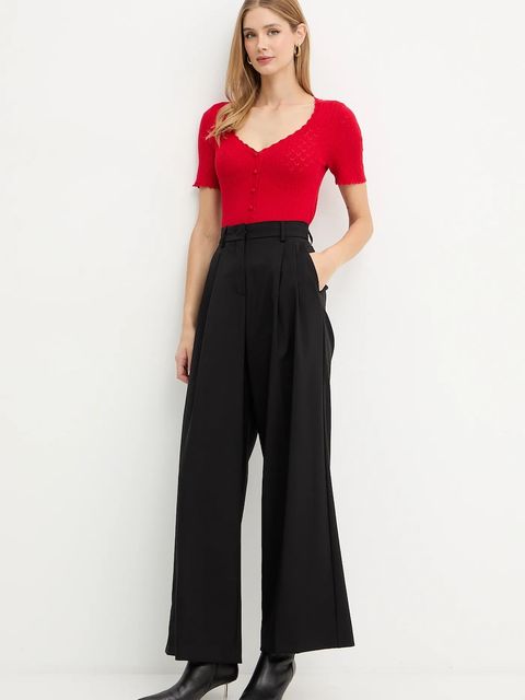 Morgan sweter damskie kolor czerwony lekki MSNAKE - zdjęcie produktu nr 2