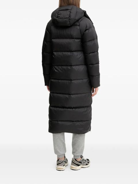 The North Face hooded puffer coat - Black