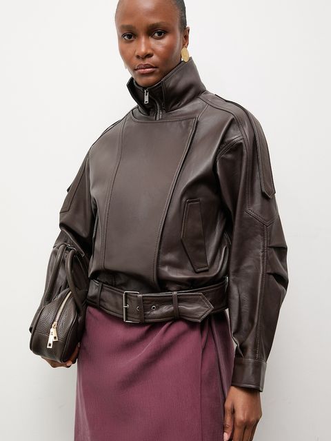 Answear.LAB ramoneska damska skórzana YARA z kolekcji Unscripted - zdjęcie produktu nr 1