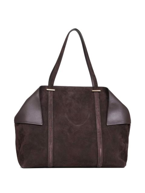 Ferragamo Gancini suede shoulder bag - Brown - zdjęcie produktu nr 2