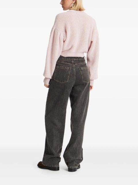 ROTATE BIRGER CHRISTENSEN cropped jumper - Pink - zdjęcie produktu nr 2