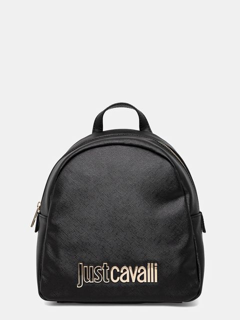 Just Cavalli plecak damski kolor czarny mały z aplikacją 79RA4BBD ZS766 - zdjęcie produktu nr 1