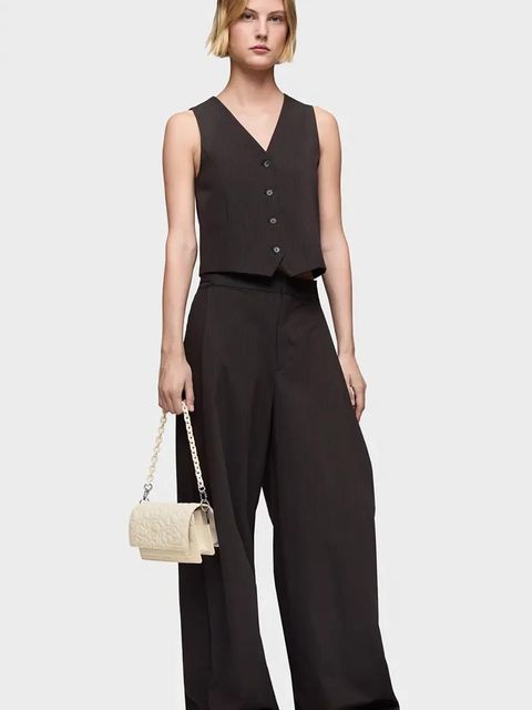 Tous torebka skórzana GRETA kolor beżowy 2002204701