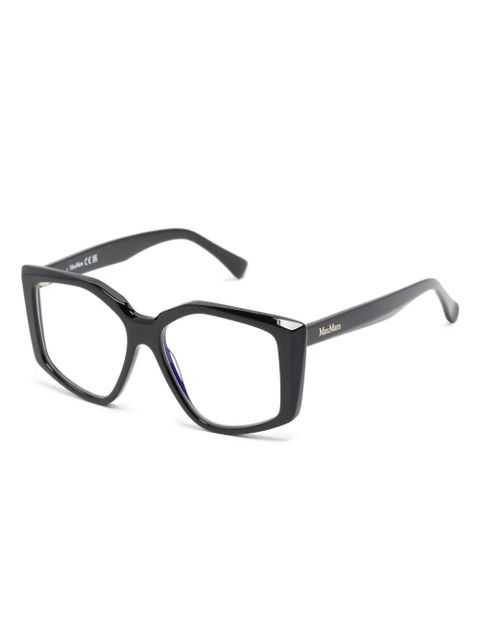 Max Mara Eyewear oversize-frame glasses - Black - zdjęcie produktu nr 2