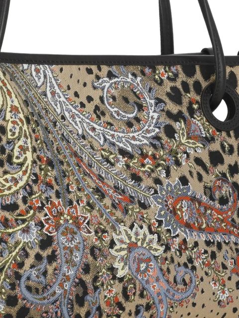 ETRO paisley-print shoulder bag - Neutrals