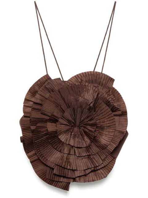 Acler Kingsford top - Brown - zdjęcie produktu nr 1