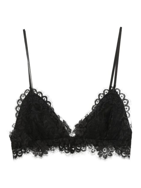 ZIMMERMANN Teddy lace-trimmed bralette - Black - zdjęcie produktu nr 1
