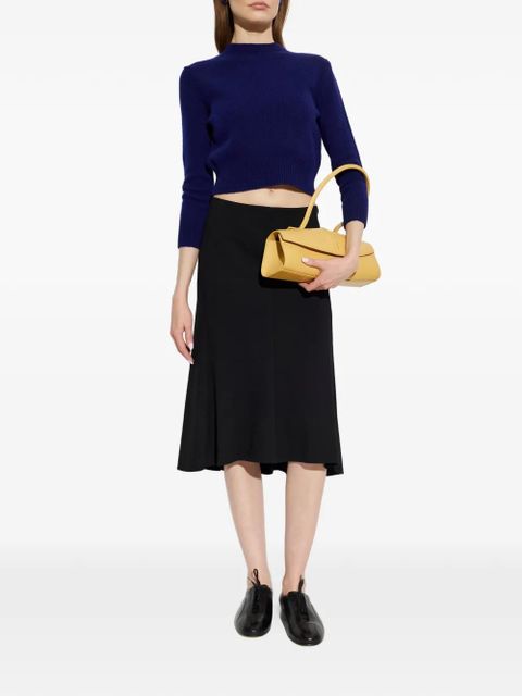 Jil Sander cropped sweater - Blue - zdjęcie produktu nr 2