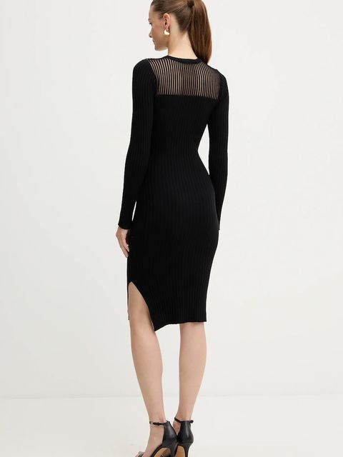 Morgan sukienka kolor czarny mini dopasowana RMAN