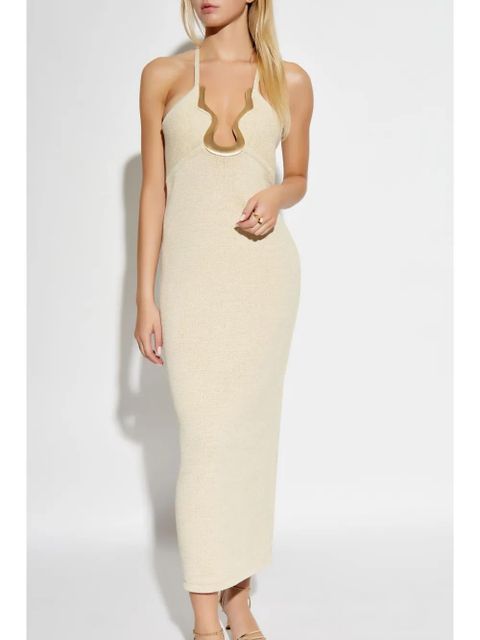Cult Gaia Valma evening dress - Neutrals