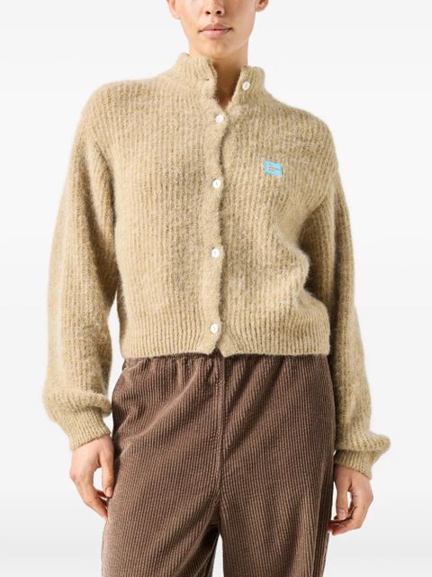 American Vintage East long-sleeve buttoned cardigan - Neutrals