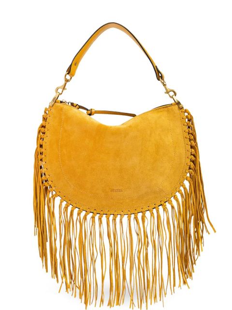 ISABEL MARANT Oskan Soft shoulder bag - Yellow - zdjęcie produktu nr 1