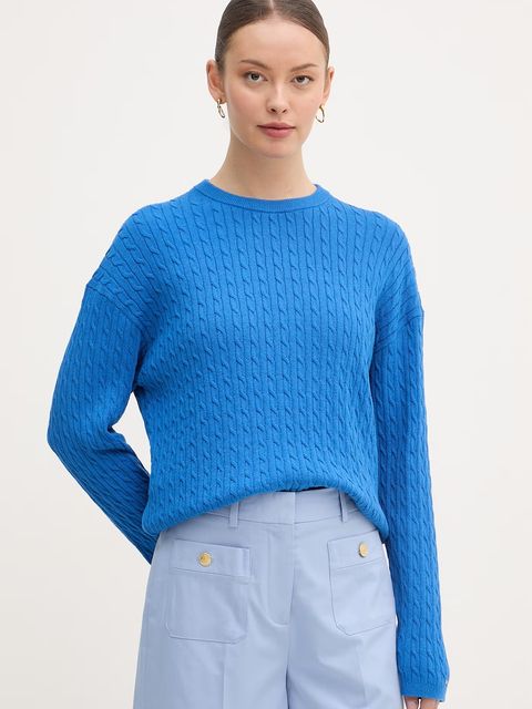Tommy Hilfiger sweter damski z bawełną - zdjęcie produktu nr 1