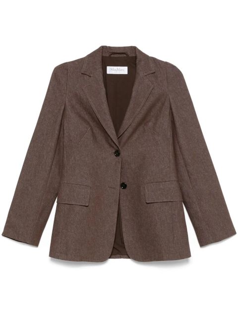 Max Mara Agguati blazer - Brown - zdjęcie produktu nr 1