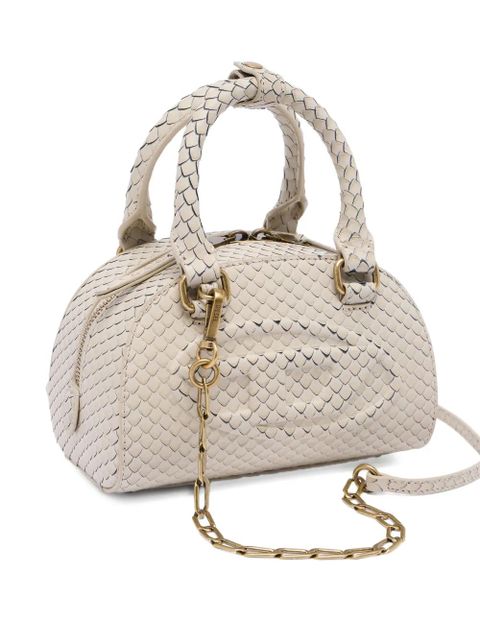 Diesel 1dr Dome snake-print tote bag - Neutrals