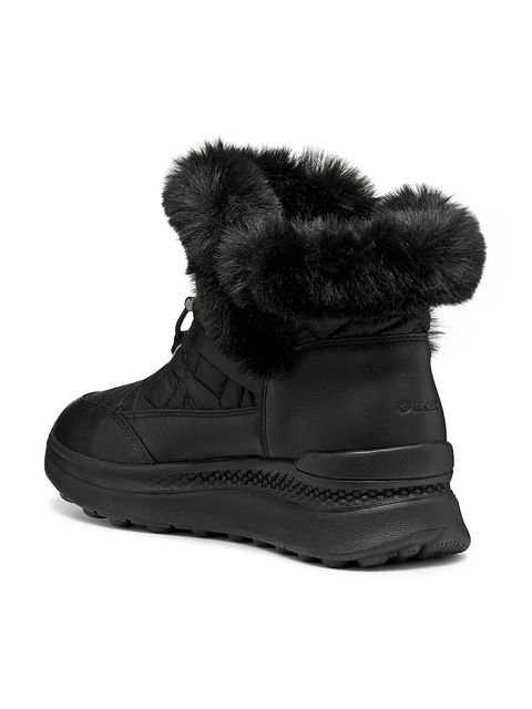 Geox botki D SPHERICA ACTIF X2 damskie kolor czarny na płaskim obcasie D46WPB 0FU85 C9999 - zdjęcie produktu nr 2