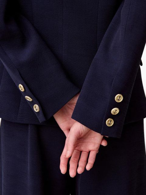 Claudie Pierlot anchor button blazer - Blue
