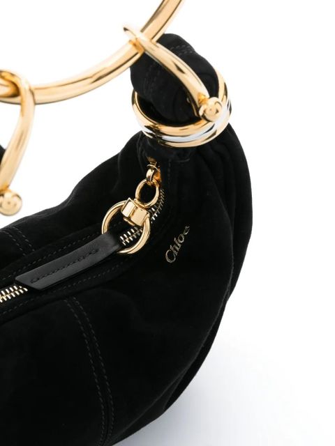 Chloé mini Bracelet tote bag - Black - zdjęcie produktu nr 2