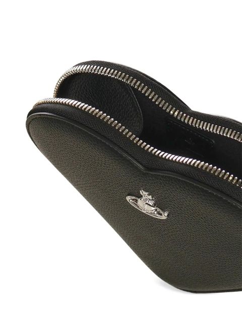 Vivienne Westwood Johanna Heart shoulder bag - Black