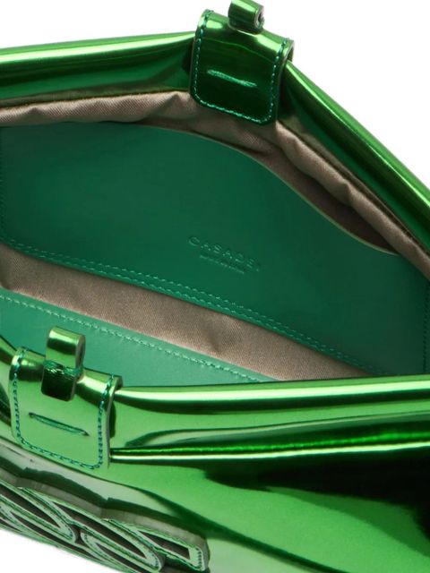 Casadei Interstellar logo-detail shoulder bag - Green