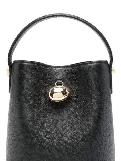 Cafuné Egg bucket bag - Black
