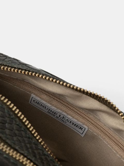 Answear.LAB torebka skórzana kolor zielony