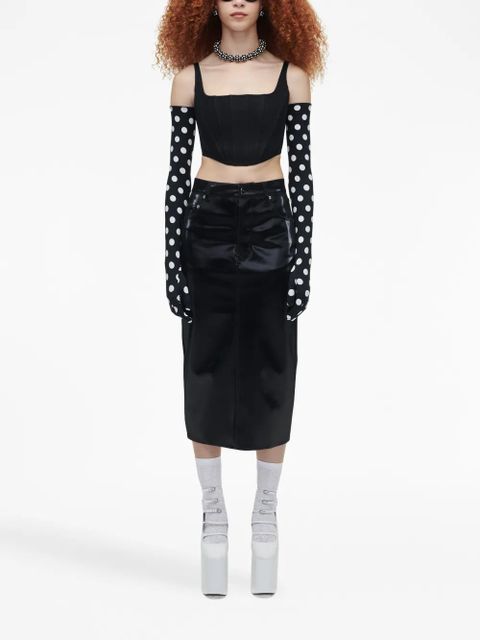 Marc Jacobs denim bustier top - Black - zdjęcie produktu nr 2