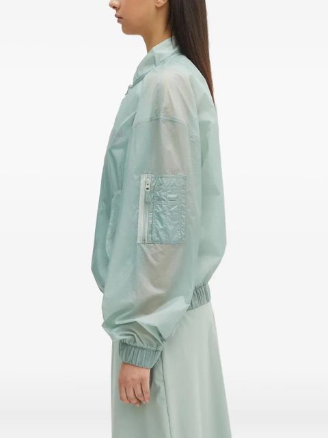 MM6 Maison Margiela zip-fastening bomber jacket - Green