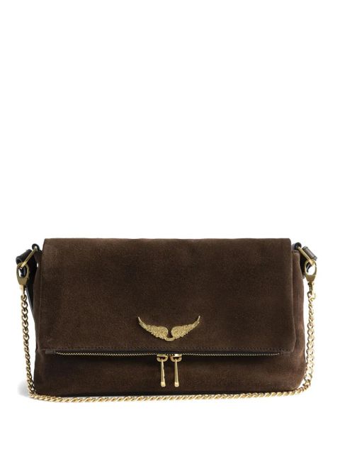 Zadig&Voltaire Rocky II wings-detail chain-strap satchel bag - Brown - zdjęcie produktu nr 1