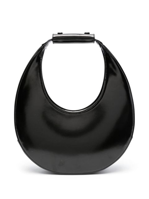 STAUD Moon leather shoulder bag - Black - zdjęcie produktu nr 1