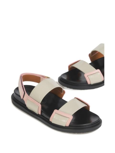 Marni suede strap sandals - Neutrals