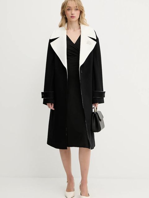 Karl Lagerfeld płaszcz wełniany - zdjęcie produktu nr 2