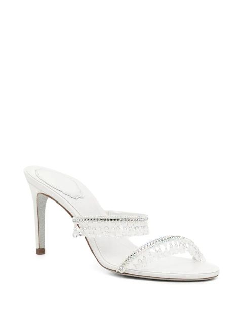 René Caovilla 80mm Chandelier sandals - White - zdjęcie produktu nr 2
