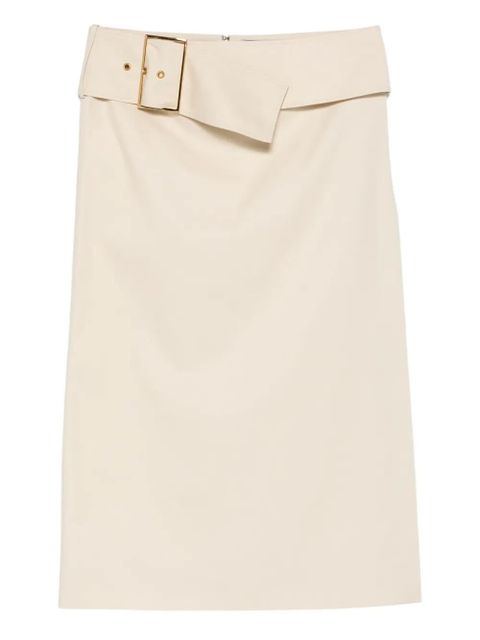 Rowen Rose buckle midi skirt - Neutrals - zdjęcie produktu nr 1